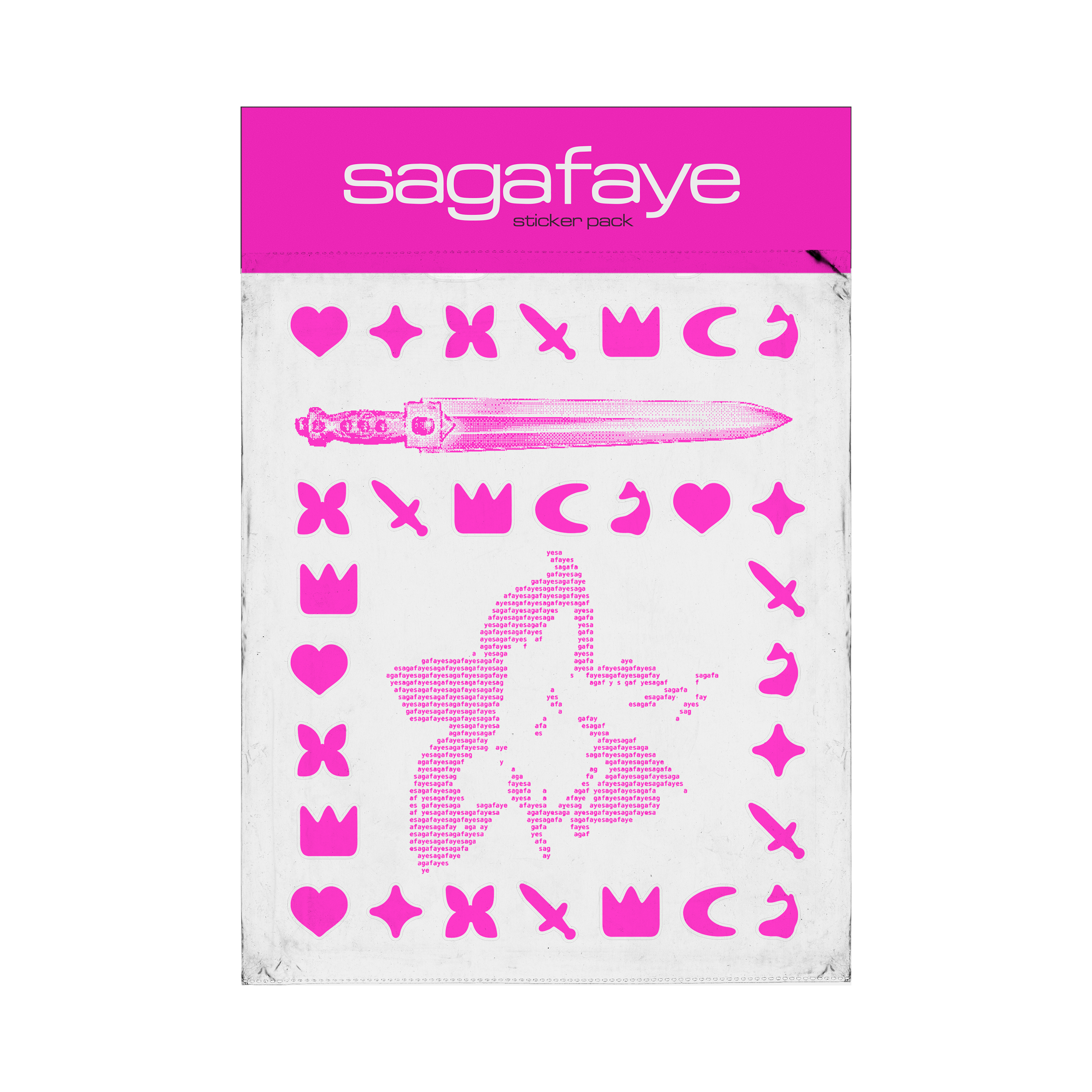 Saga Faye - Purple Sword T-Shirt