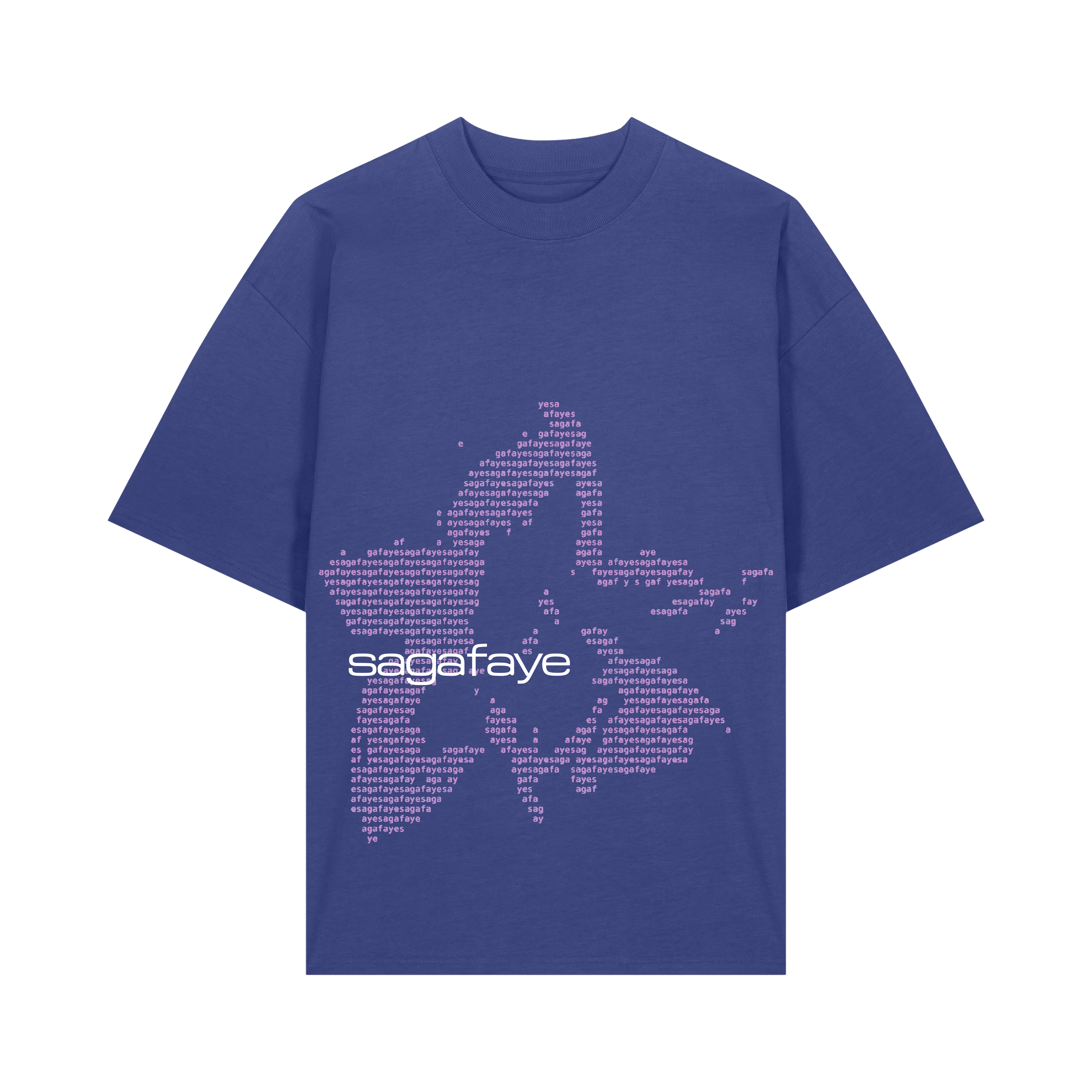 Saga Faye - Purple Flower T-Shirt